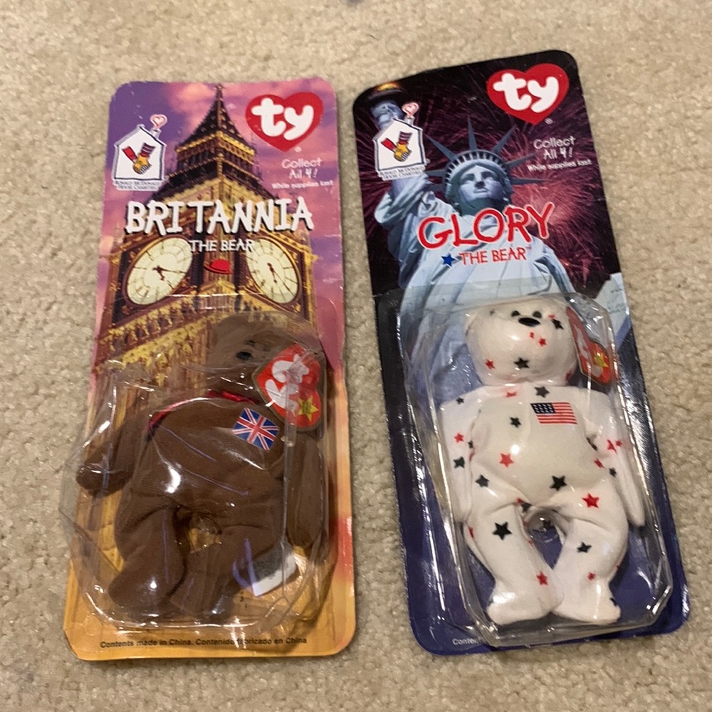 Glory the Bear and Britannia the Bear